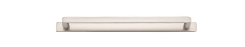 Cabinet Pull Osaka With Backplate Satin Nickel 256mm