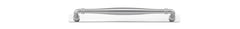 Cabinet Pull Sarlat With Backplate With Backplate Brushed Chrome 256mm