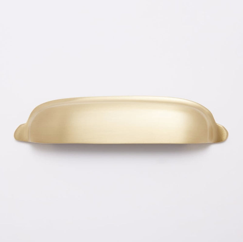 Halifax Hooded Cup Pull Burnished Brass