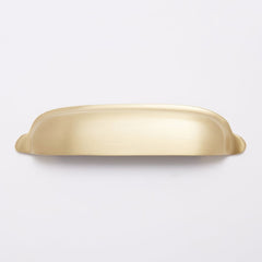 Halifax Hooded Cup Pull Burnished Brass