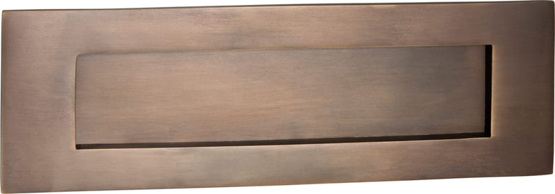 Letter Plate Antique Brass 300 x 100mm