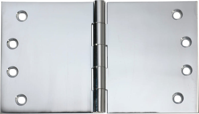 Hinge Broad Butt Chrome Plated H100xW175mm