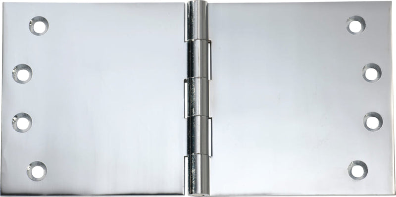 Hinge Broad Butt Chrome Plated H100xW200mm