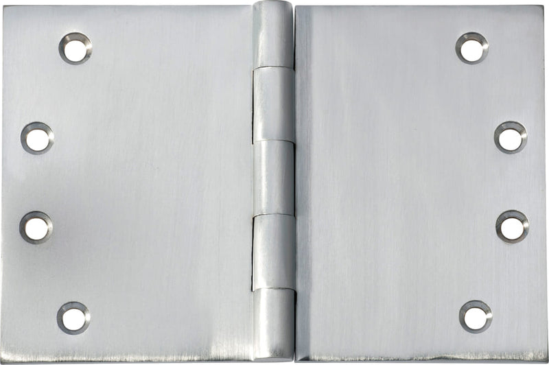 Hinge Broad Butt Satin Chrome H100xW150mm