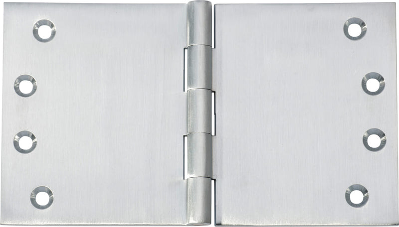 Hinge Broad Butt Satin Chrome H100xW175mm