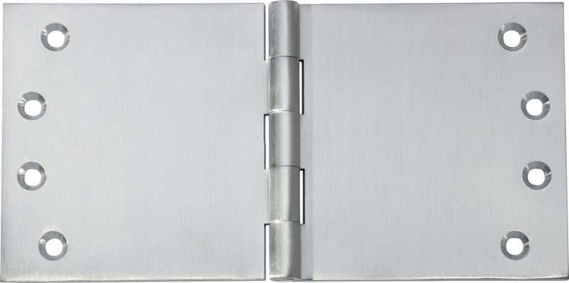 Hinge Broad Butt Satin Chrome H100xW200mm