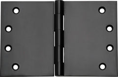 Hinge Broad Butt Matt Black H100xW150mm