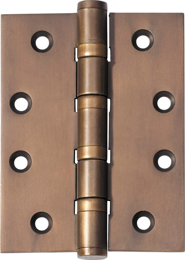 Hinge Ball Bearing Antique Brass H100xW75mm