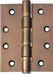 Hinge Ball Bearing Antique Brass H100xW75mm