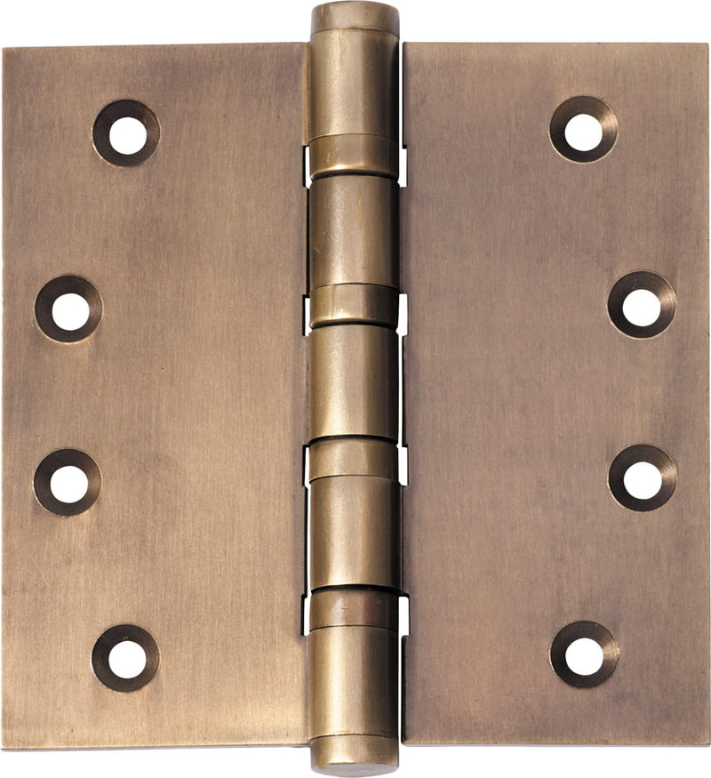 Hinge Ball Bearing Antique Brass H100xW100mm