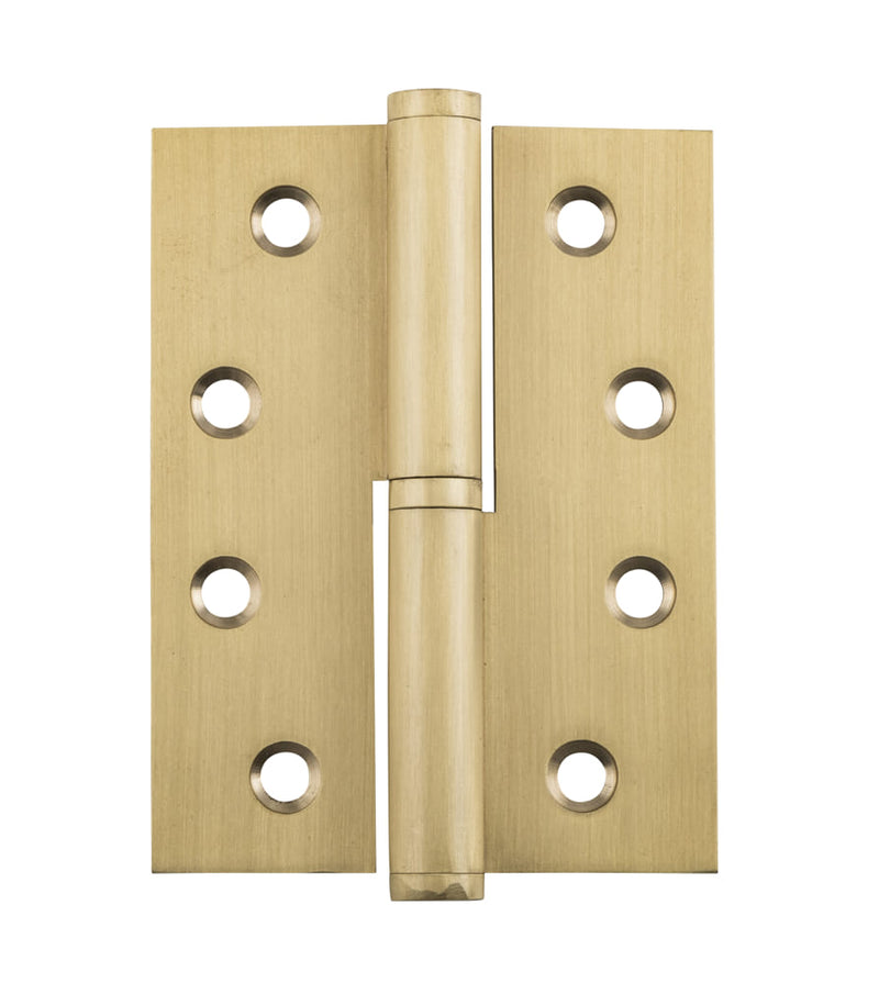 Hinge Lift Off Left Hand Satin Brass H100xW75mm