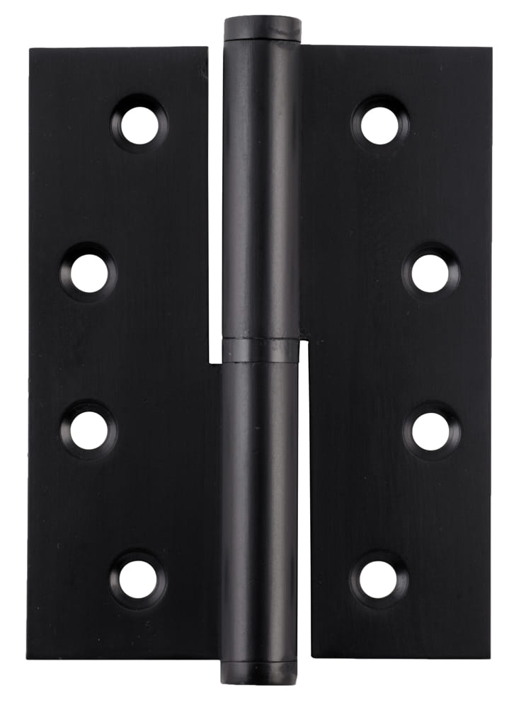 Hinge Lift Off Right Hand Matt Black H100xW75mm
