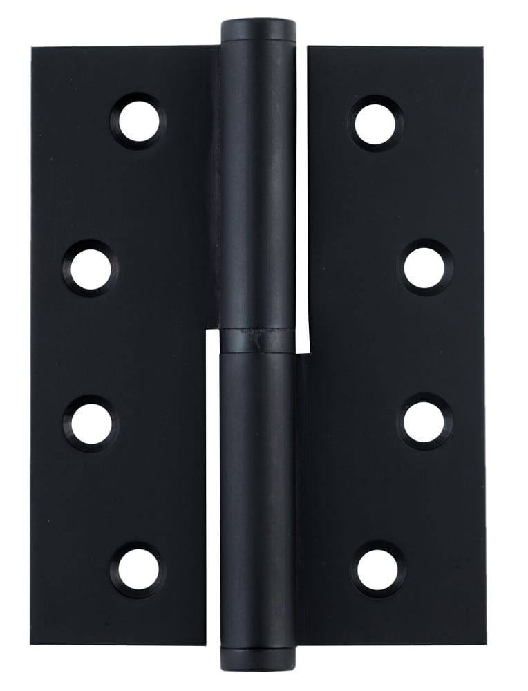 Hinge Lift Off Left Hand Matt Black H100xW75mm