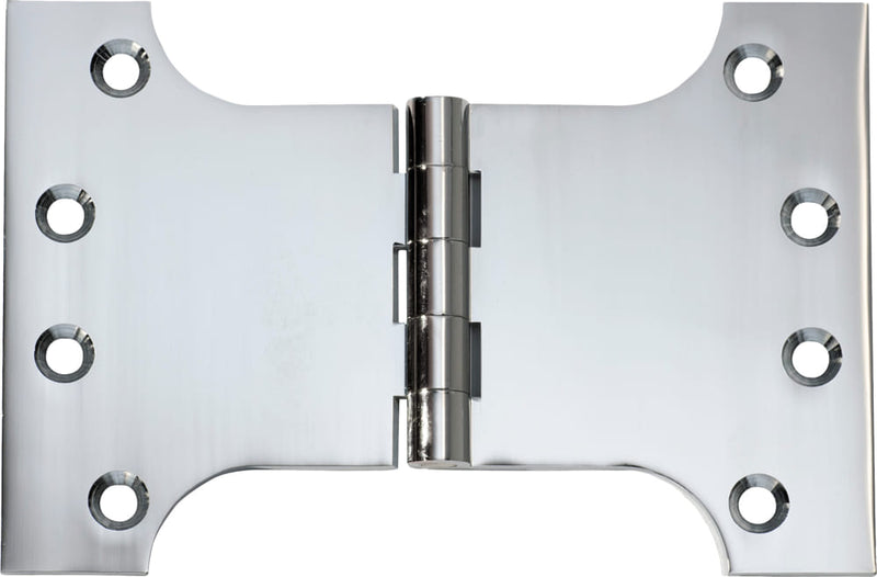 Hinge Parliament Chrome Plated H100xW150mm