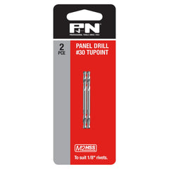 Drill Double Ended #30 HSS 2pk