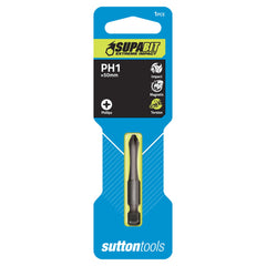 Driver Bit Impact PH1x50mm Card Sutton