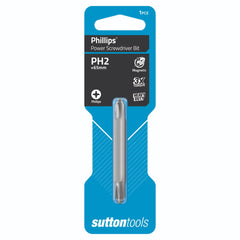 Driver Bit PH2x65mm Card Sutton