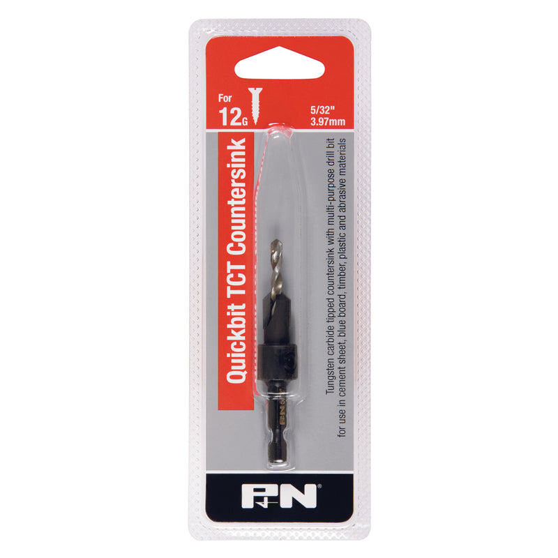 Quickbit Drill Countersink TCT 12g