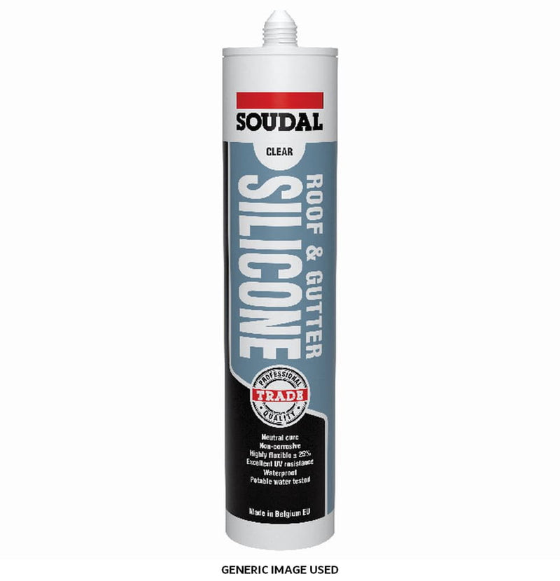 Roof & Gutter Silicone 300ml Grey