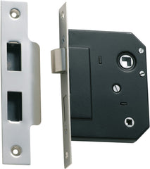 Mortice Lock Privacy Satin Chrome CTC57mm Backset 57mm