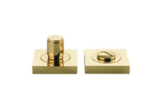 Privacy Turn Berlin Concealed Fix Square Polished Brass