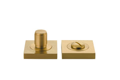 Privacy Turn Berlin Concealed Fix Square Brushed Brass