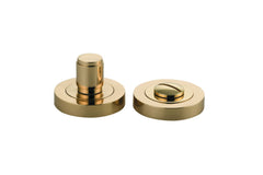 Privacy Turn Berlin Concealed Fix Round Polished Brass D52xP35mm
