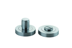 Privacy Turn Berlin Concealed Fix Round Brushed Chrome D52xP35mm