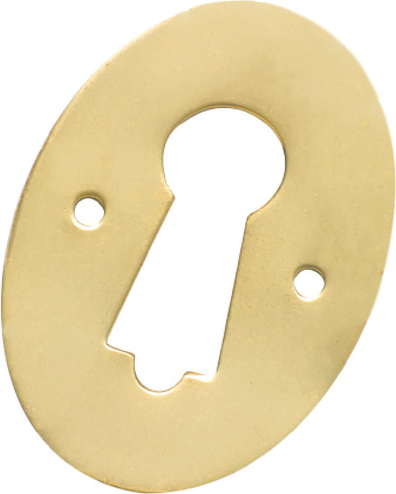 Escutcheon Pressed Polished Brass