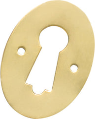 Escutcheon Pressed Polished Brass