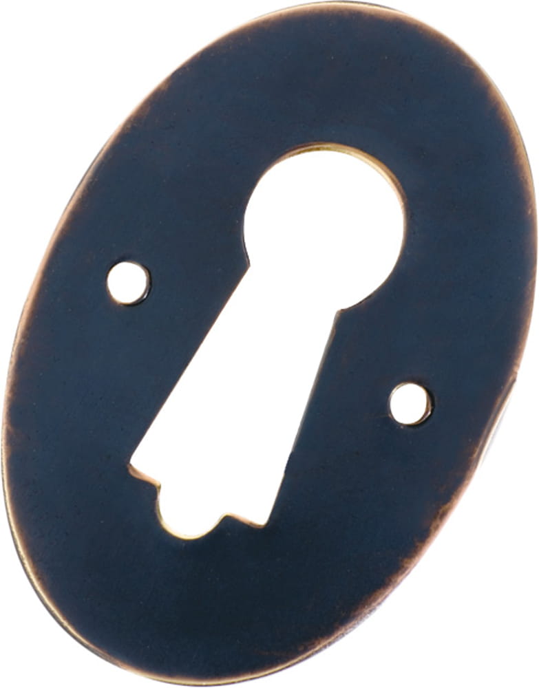Escutcheon Pressed Antique Copper