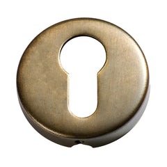 Escutcheon Sheet Brass Euro Antique Brass