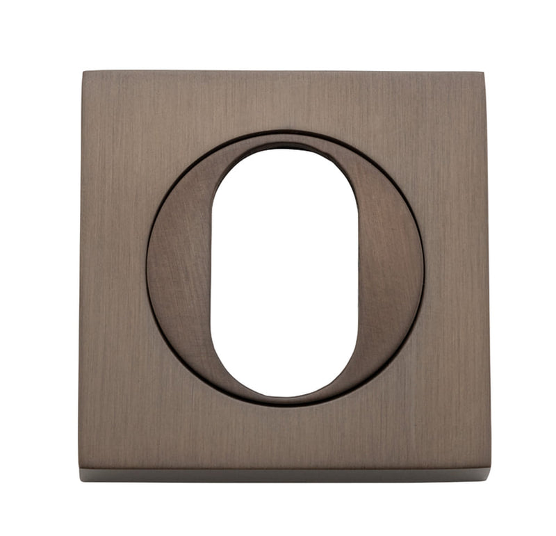 Escutcheon Oval Square Pair Signature Brass H52xW52xP10mm