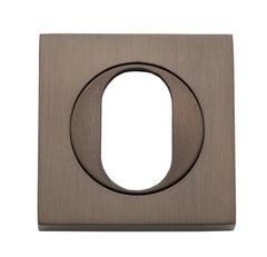 Escutcheon Oval Square Pair Signature Brass H52xW52xP10mm