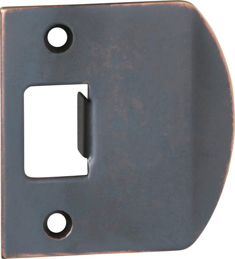 Extended Striker For Tube Latch Universal 'D' Antique Copper H56xW53mm