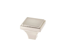 Zanda Manhattan Knob Brushed Nickel