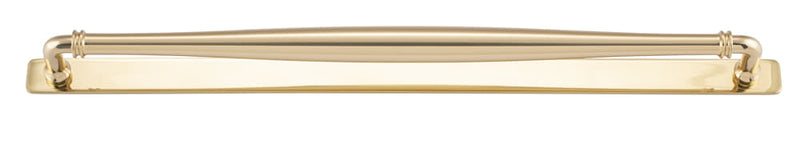 Cabinet Pull Sarlat With Backplate With Backplate Polished Brass 450mm
