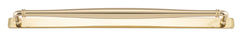 Cabinet Pull Sarlat With Backplate With Backplate Polished Brass 450mm