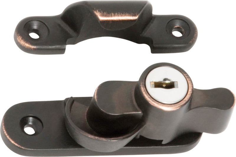 Sash Fastener Locking Zinc Alloy Antique Copper
