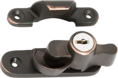 Sash Fastener Locking Zinc Alloy Antique Copper