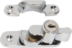 Sash Fastener Locking Zinc Alloy Satin Chrome
