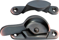 Sash Fastener Narrow Antique Copper