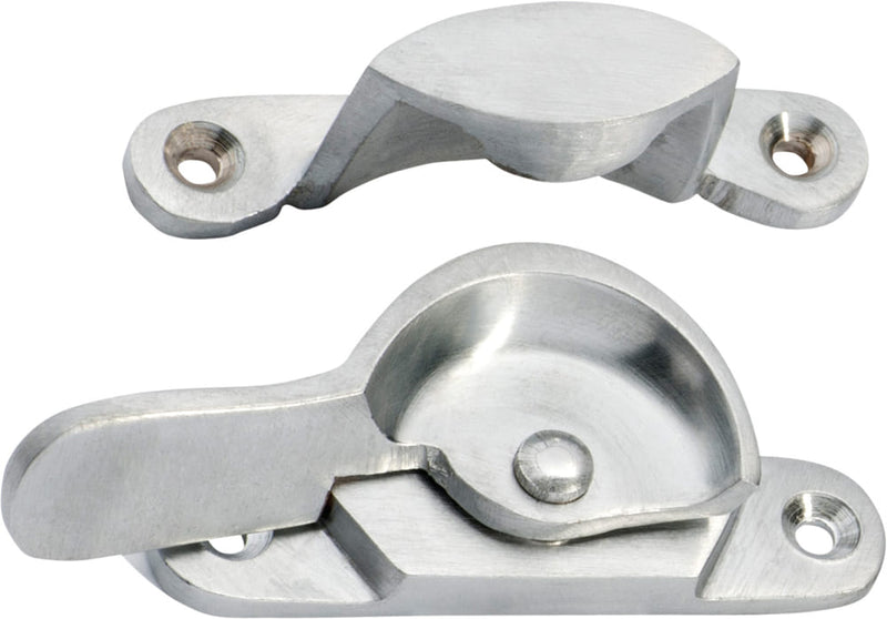 Sash Fastener Narrow Satin Chrome