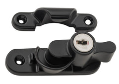 Sash Fastener Locking Zinc Alloy Matt Black