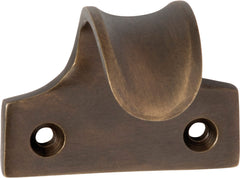 Sash Lift Dished Antique Brass
