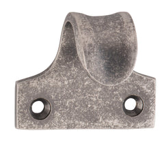 Sash Lift Dished Rumbled Nickel