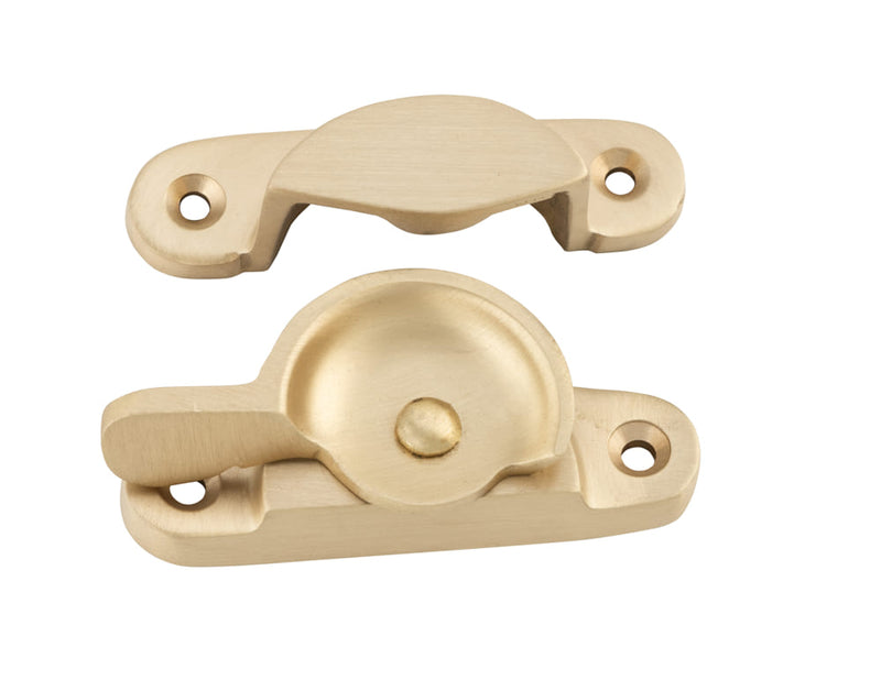 Sash Fastener Classic Satin Brass