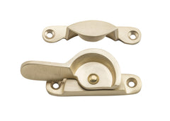 Sash Fastener Narrow Satin Brass
