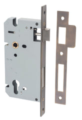 Mortice Lock Euro Signature Brass CTC85mm Backset 60mm