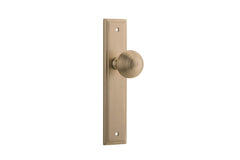 Door Knob Guildford Stepped Latch Brushed Brass